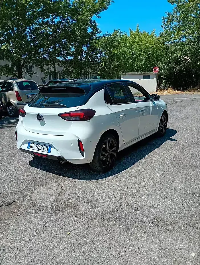 Usata Opel Corsa 101 CV (74 kW) 2020 Bianco Utilitaria