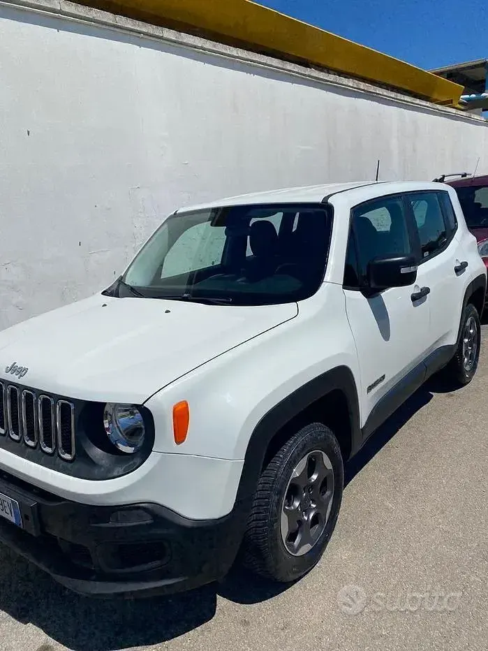 Usata Jeep Renegade Sport 120 CV (88 kW) 2017 Bianco SUV