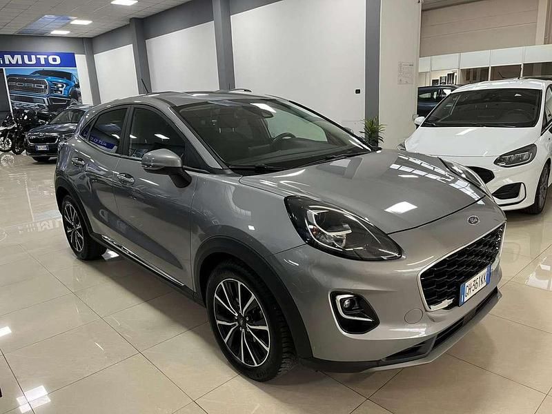 Usata Ford Puma Titanium S 125 CV (91 kW) 2022 Magnetic grey SUV
