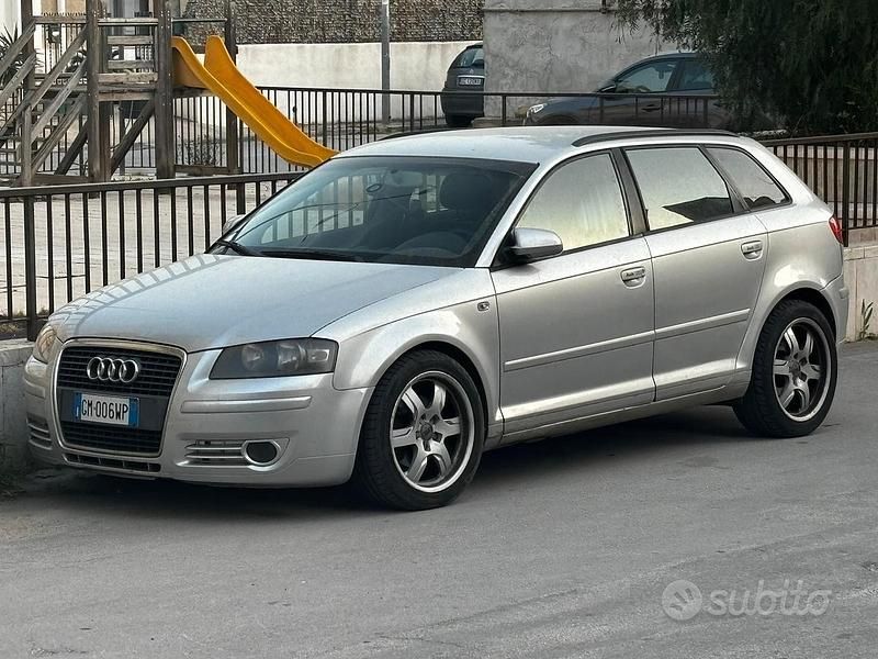 Usata Audi A3 140 CV (102 kW) 2005 Grigio Berlina