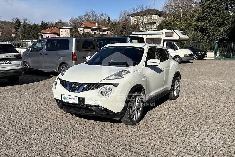 Usata Nissan Juke Acenta 110 CV (80 kW) 2015 Bianco SUV
