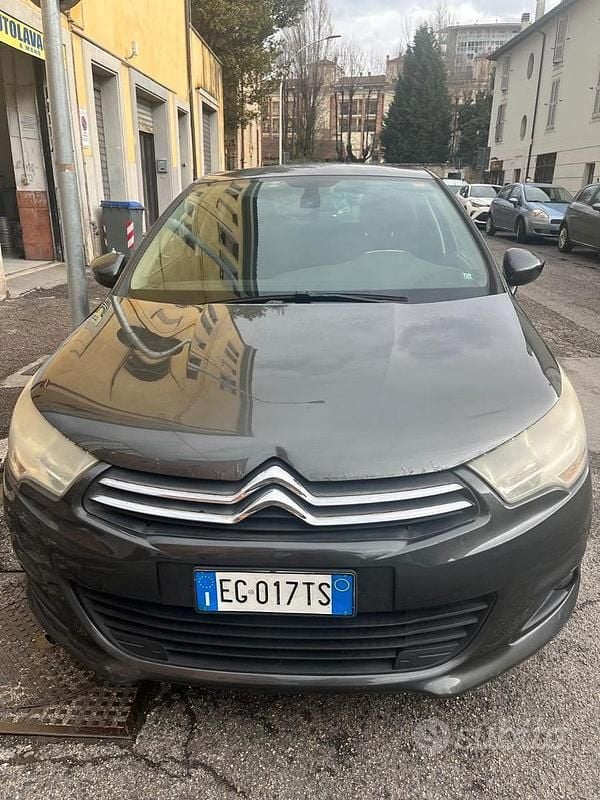 Usata Citroën C4 112 CV (82 kW) 2010 Grigio Berlina