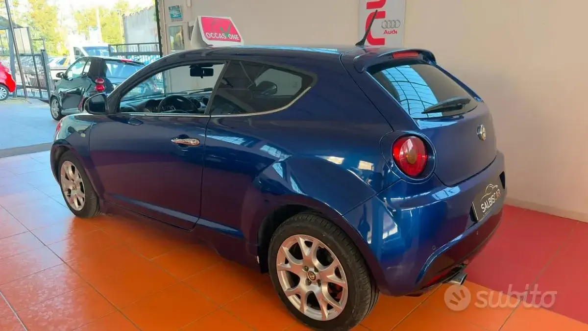 Usata Alfa Romeo MiTo Distinctive 85 CV (62 kW) 2014 Bluazzurro Utilitaria