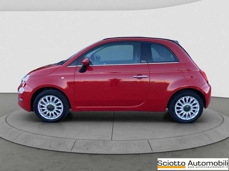 Usata Fiat 500C Lounge 69 CV (50 kW) 2016 Rosso Cabrio