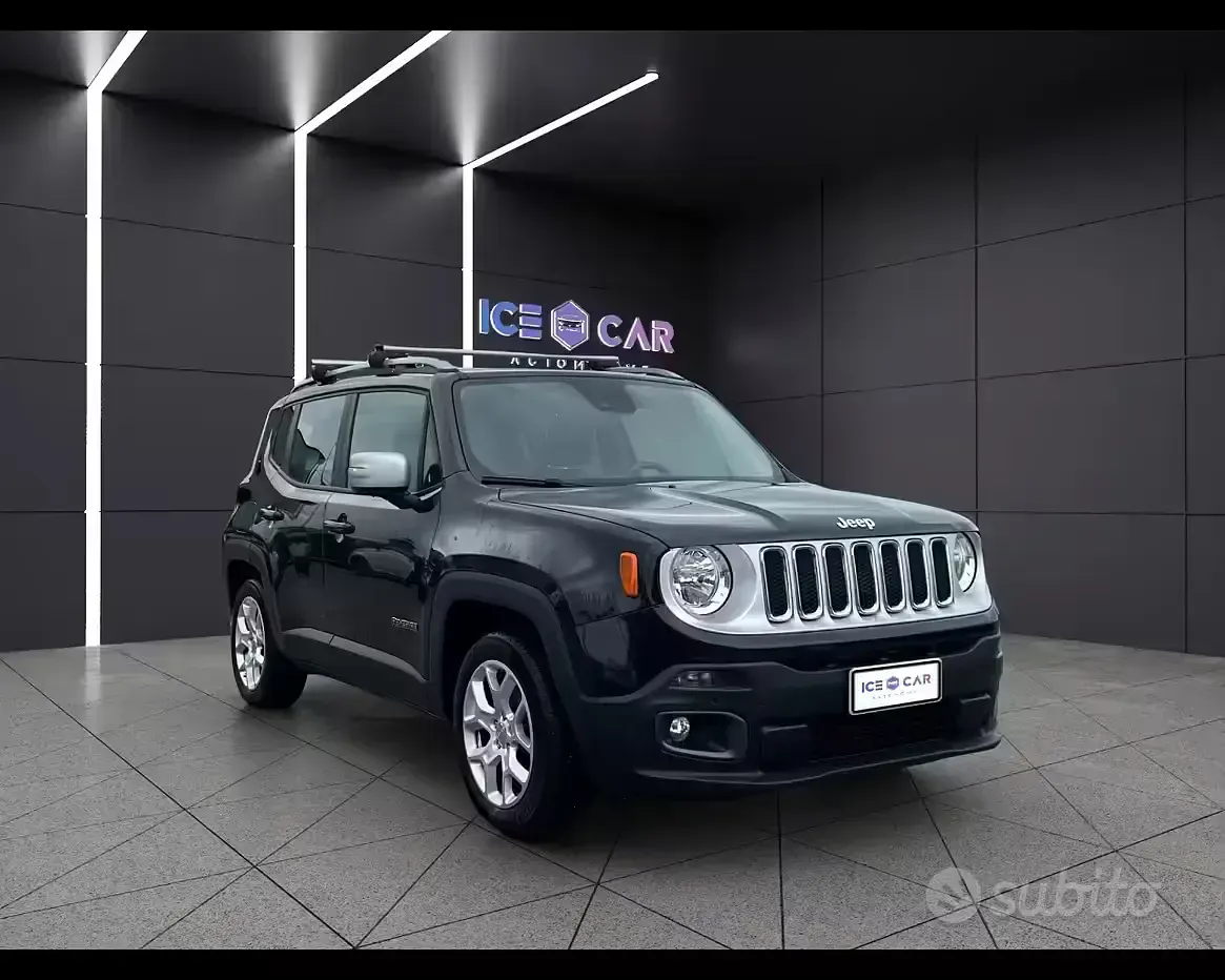 Begagnad Jeep Renegade Limited 120 HK (88 kW) 2017 Svart SUV
