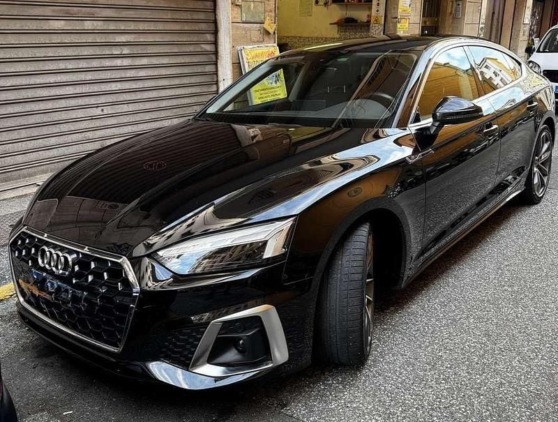 Usata Audi A5 Sportback S-Line 163 CV (119 kW) 2022 Nero Utilitaria
