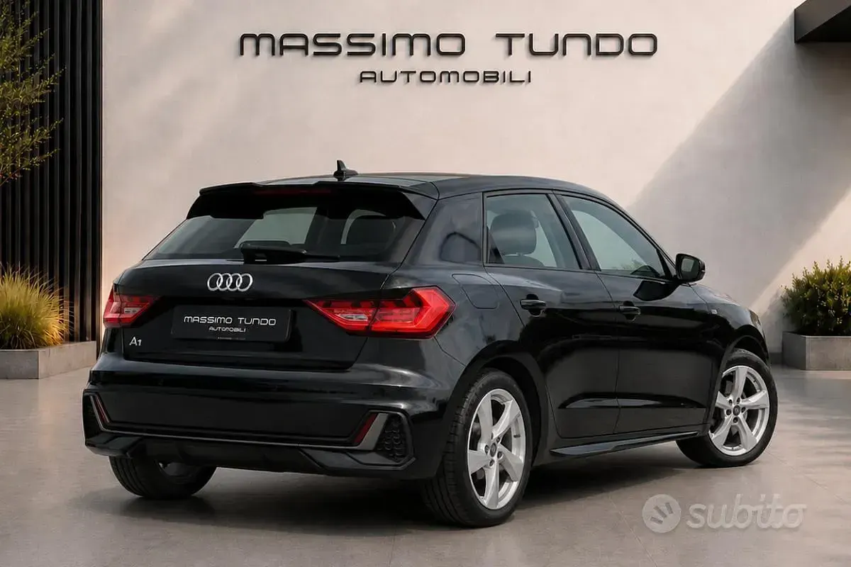 Usata Audi A1 S-Line 95 CV (69 kW) 2023 Nero SUV
