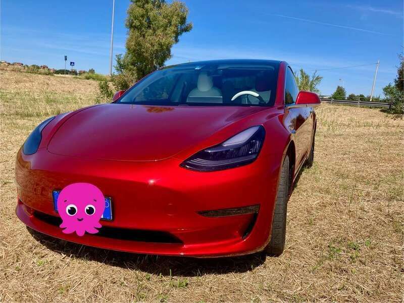 Rosso Usata 2020 Tesla Model 3 Long Range Tre volumi | 31.000 € (Molto cara) - Immagine 1/4