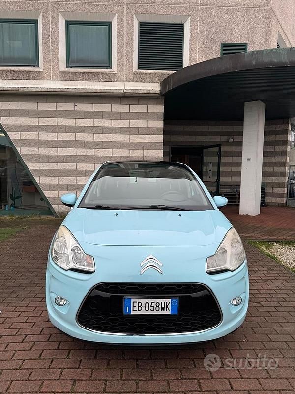 Usata Citroën C3 Pluriel Exclusive 95 CV (69 kW) 2010 Blu Cabrio