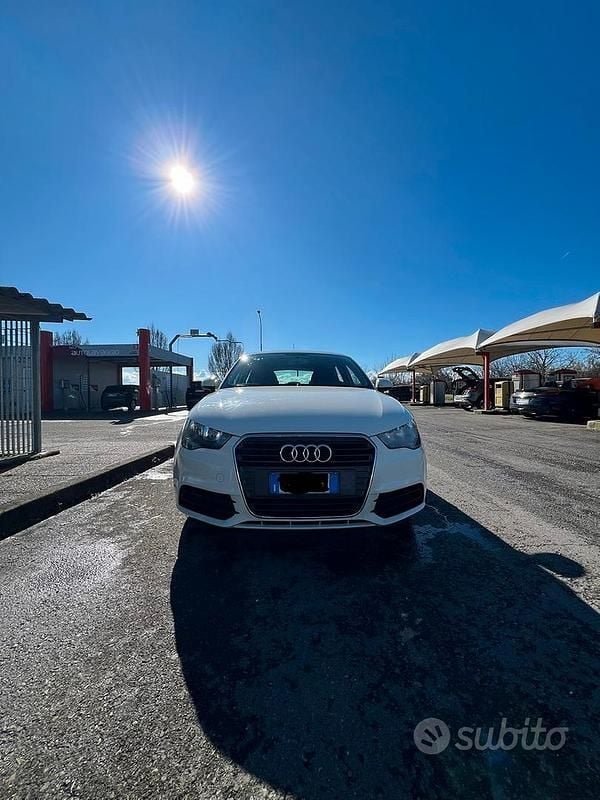 Usata Audi A1 86 CV (63 kW) 2013 Bianco Utilitaria