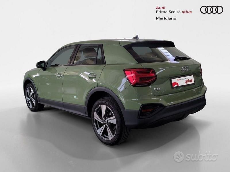Usata Audi Q2 Business 116 CV (85 kW) 2022 Verde mela metallizzato SUV