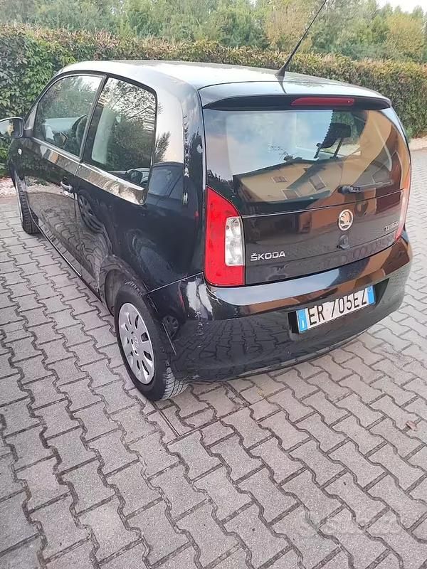 Usata Skoda Citigo 2013 Nero Utilitaria