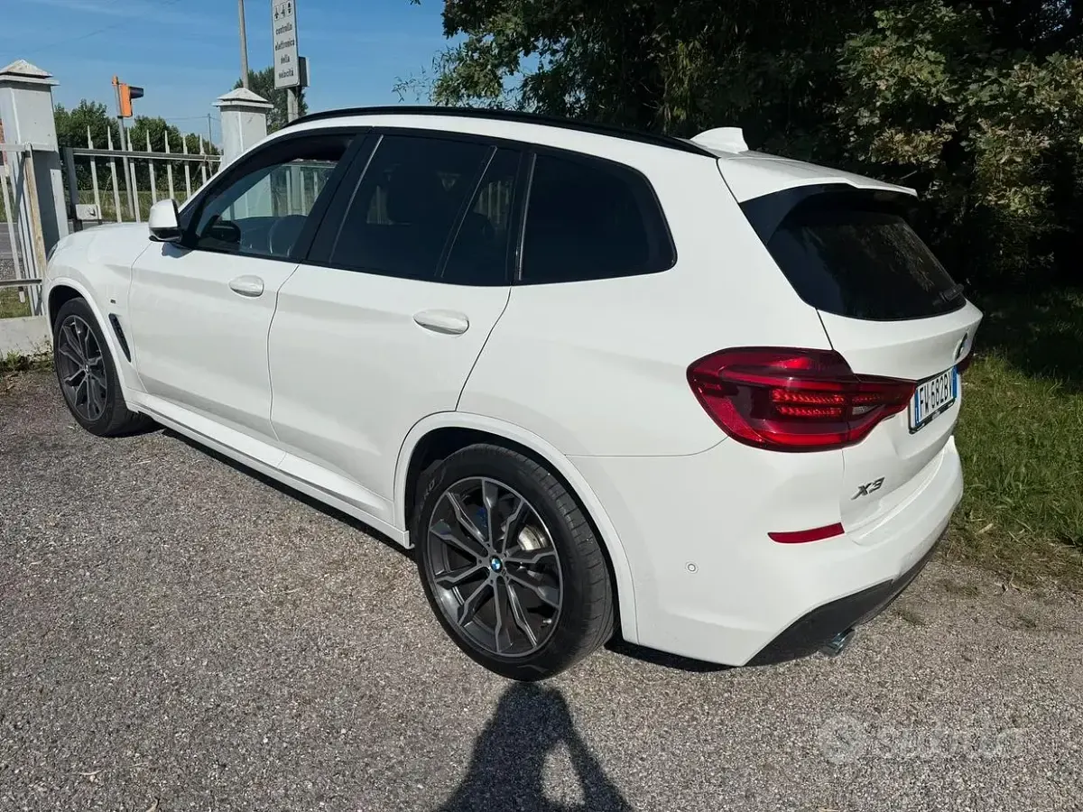 Usata BMW X3 M Sport 249 CV (183 kW) 2019 Bianco SUV