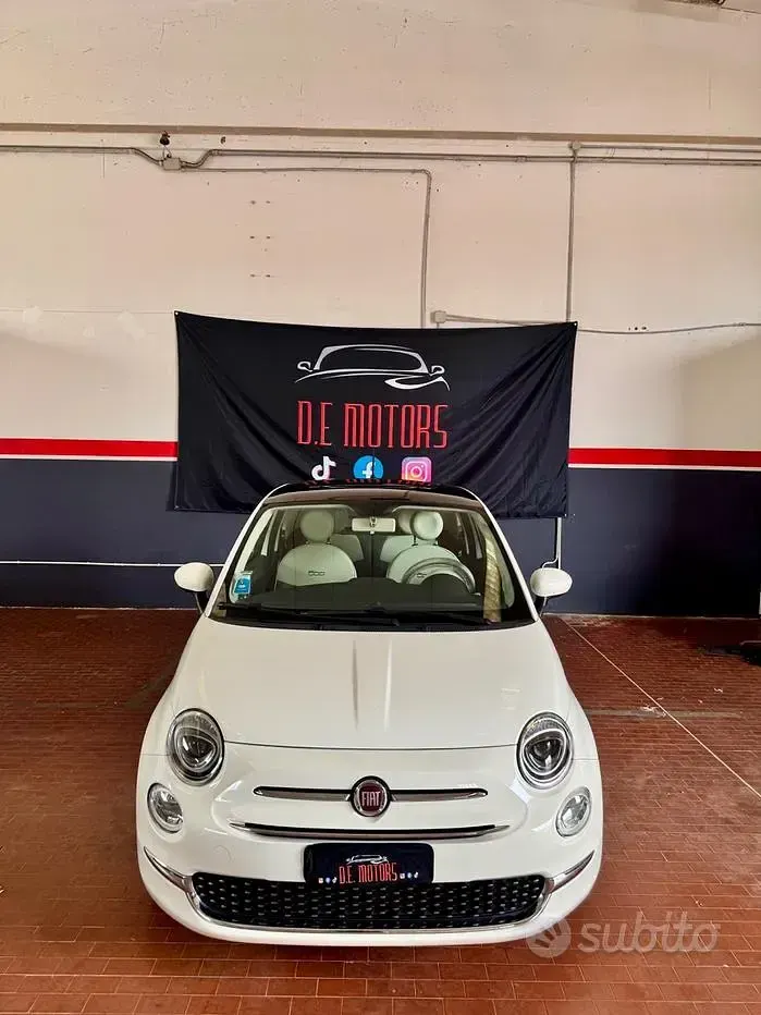 Usado Fiat 500 Lounge 69 CV (50 kW) 2016 Blanco Berlina