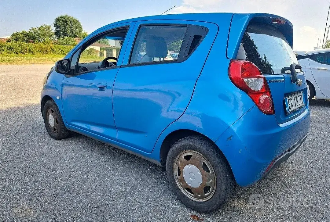 Usata Chevrolet Spark LT 68 CV (50 kW) 2014 Bluazzurro Utilitaria