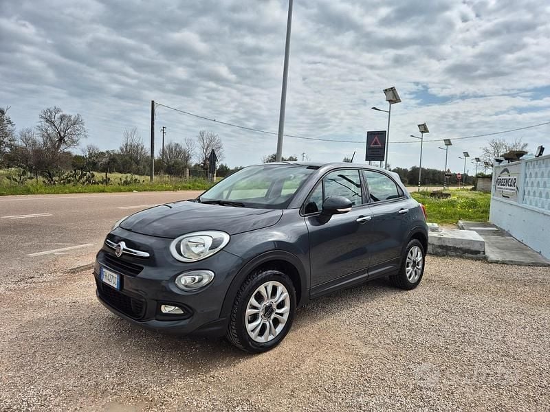 Usata Fiat 500X Lounge 120 CV (88 kW) 2017 Grigio SUV