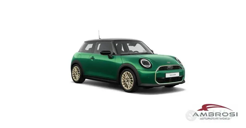 Nuova Mini Cooper Favoured 100 kW (136 CV) 2026 Verde Utilitaria