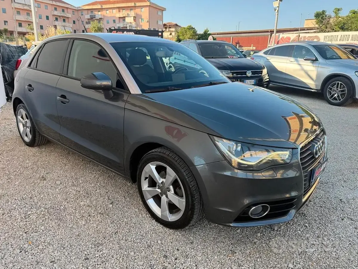 Usata Audi A1 S-Line 90 CV (66 kW) 2014 Grigio Utilitaria