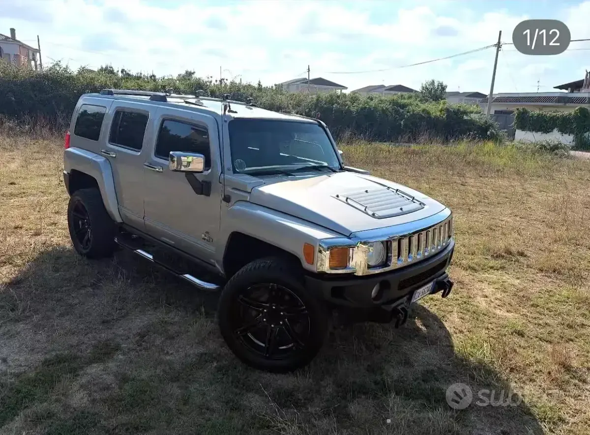 Usata Hummer H3 223 CV (164 kW) 2005 Grigio SUV