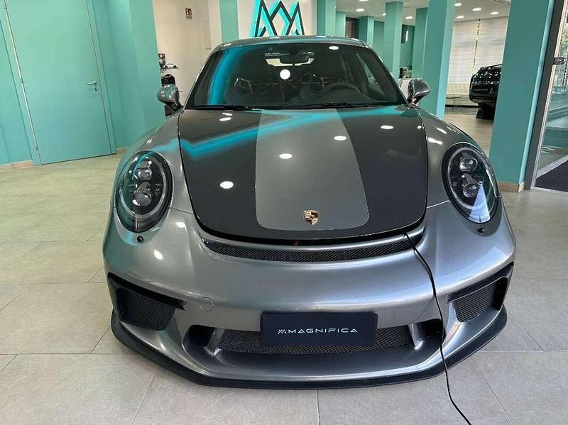 Usata Porsche 911 GT3 500 CV (367 kW) 2017 Giallo wrapping argento Coupé