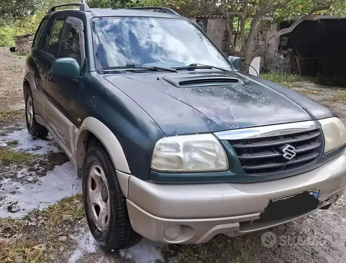 Usata Suzuki Vitara 109 CV (80 kW) 2002 Verde SUV