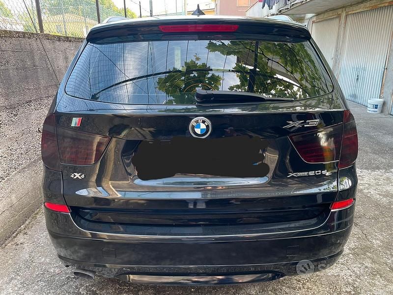 Usata BMW X3 184 CV (135 kW) 2012 Nero SUV