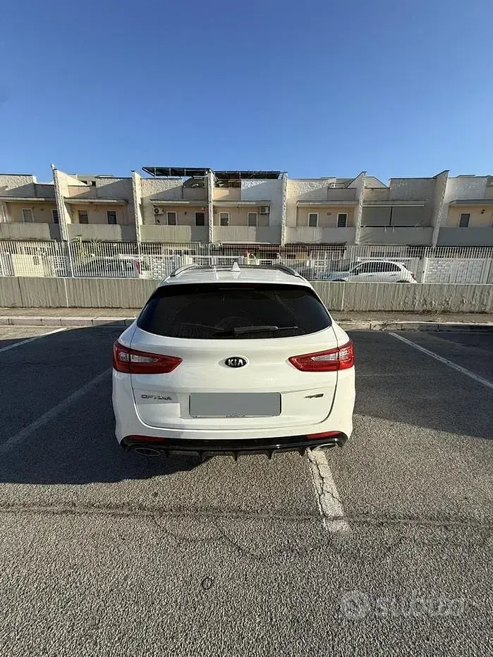 Usata Kia Optima GT-Line 141 CV (103 kW) 2017 Bianco Station wagon