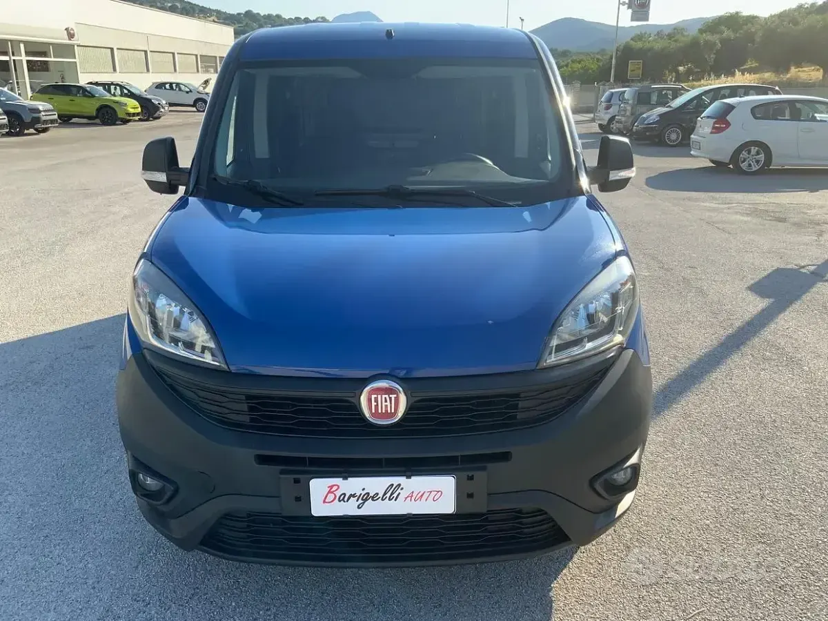 Usata Fiat Doblò 95 CV (69 kW) 2018 Bluazzurro Monovolume