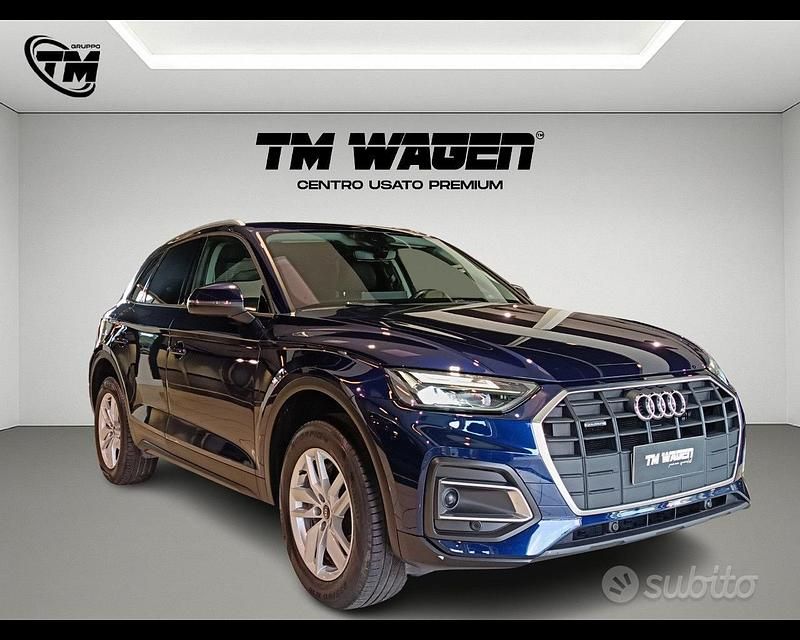Usata Audi Q5 Business 204 CV (150 kW) 2021 Blu SUV