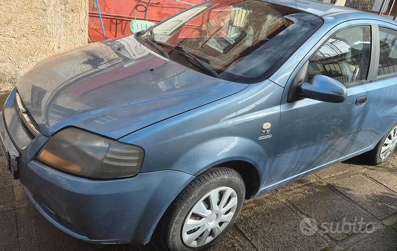 Usata Chevrolet Kalos LA 72 CV (52 kW) 2007 Blu Berlina