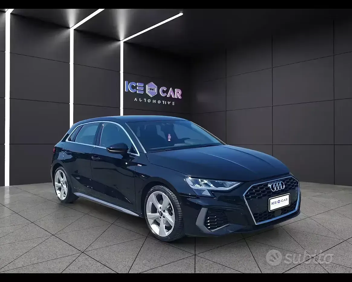 Usata Audi A3 S-Line 116 CV (85 kW) 2021 Nero Berlina