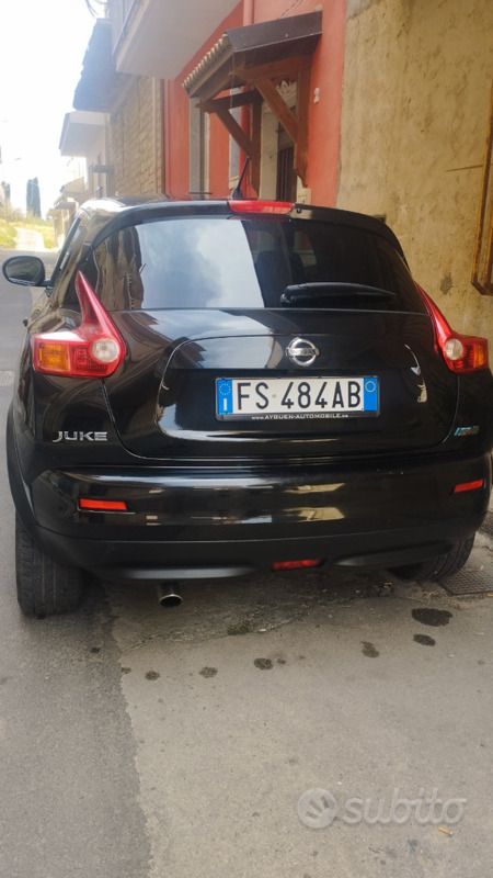 Usata Nissan Juke 110 CV (80 kW) 2013 Nero SUV