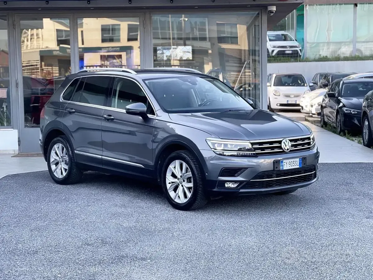 Usata VW Tiguan 150 CV (110 kW) 2019 Grigio SUV