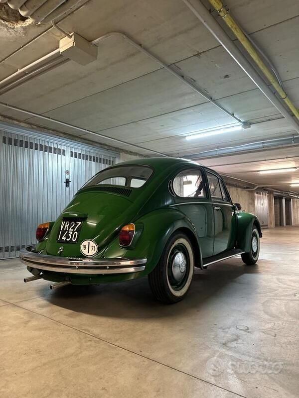 Usata VW Beetle 1970 Verde Utilitaria