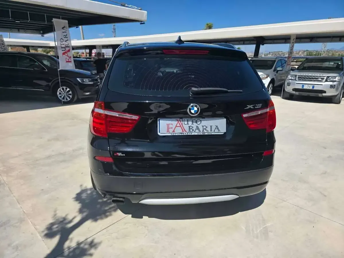 Usata BMW X3 184 CV (135 kW) 2011 Nero SUV