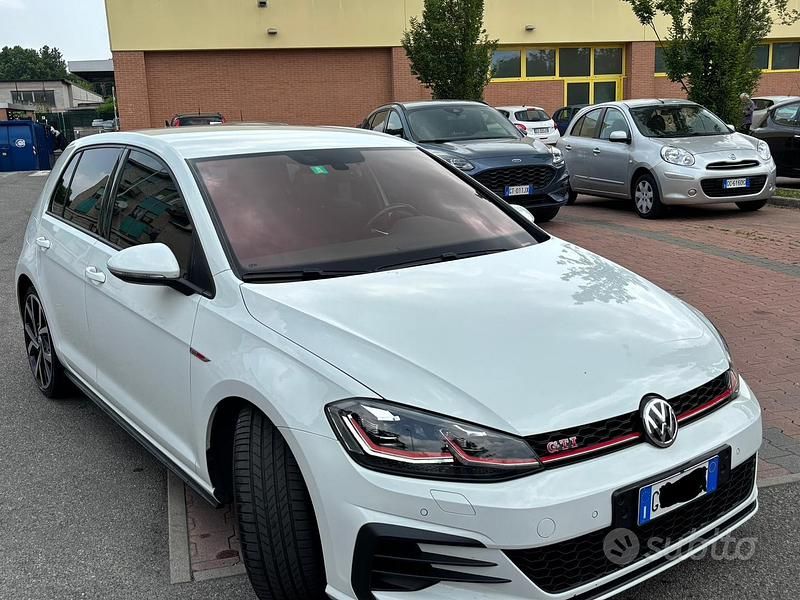 Usata VW Golf VII GTI 245 CV (180 kW) 2019 Bianco Berlina