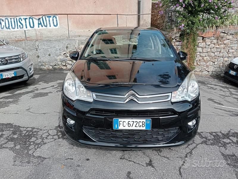 Usata Citroën C3 Live 67 CV (49 kW) 2016 Nero Berlina