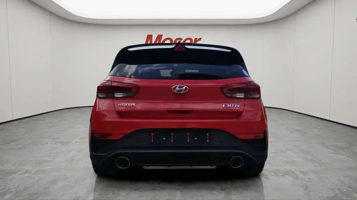 Usata Hyundai i30 N Performance 280 CV (205 kW) 2022 Rosso Berlina