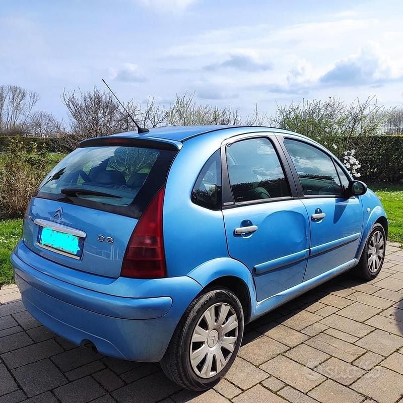 Usata Citroën C3 110 CV (80 kW) 2002 Blu Utilitaria
