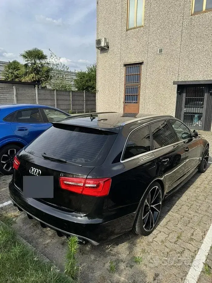 Usata Audi A6 177 CV (130 kW) 2013 Nero Station wagon