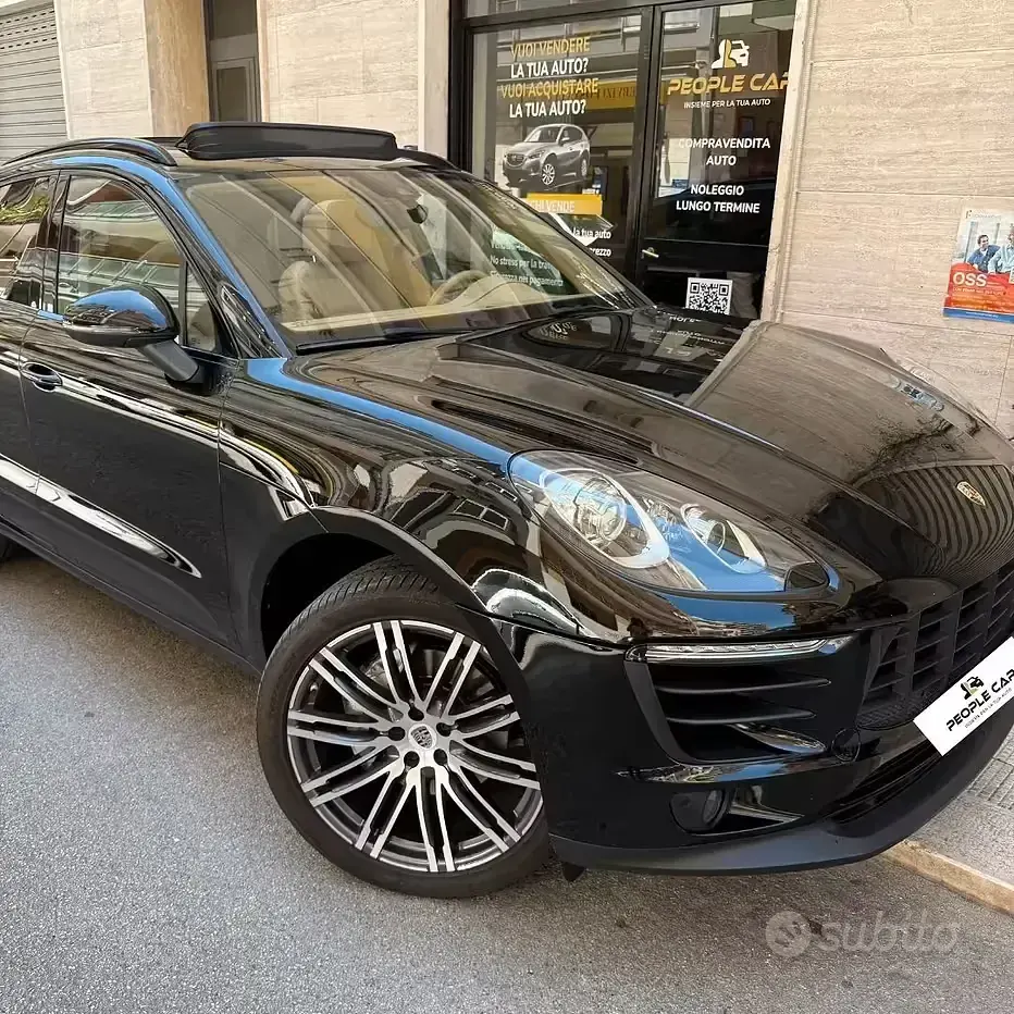 Usata Porsche Macan 250 CV (183 kW) 2016 Nero SUV