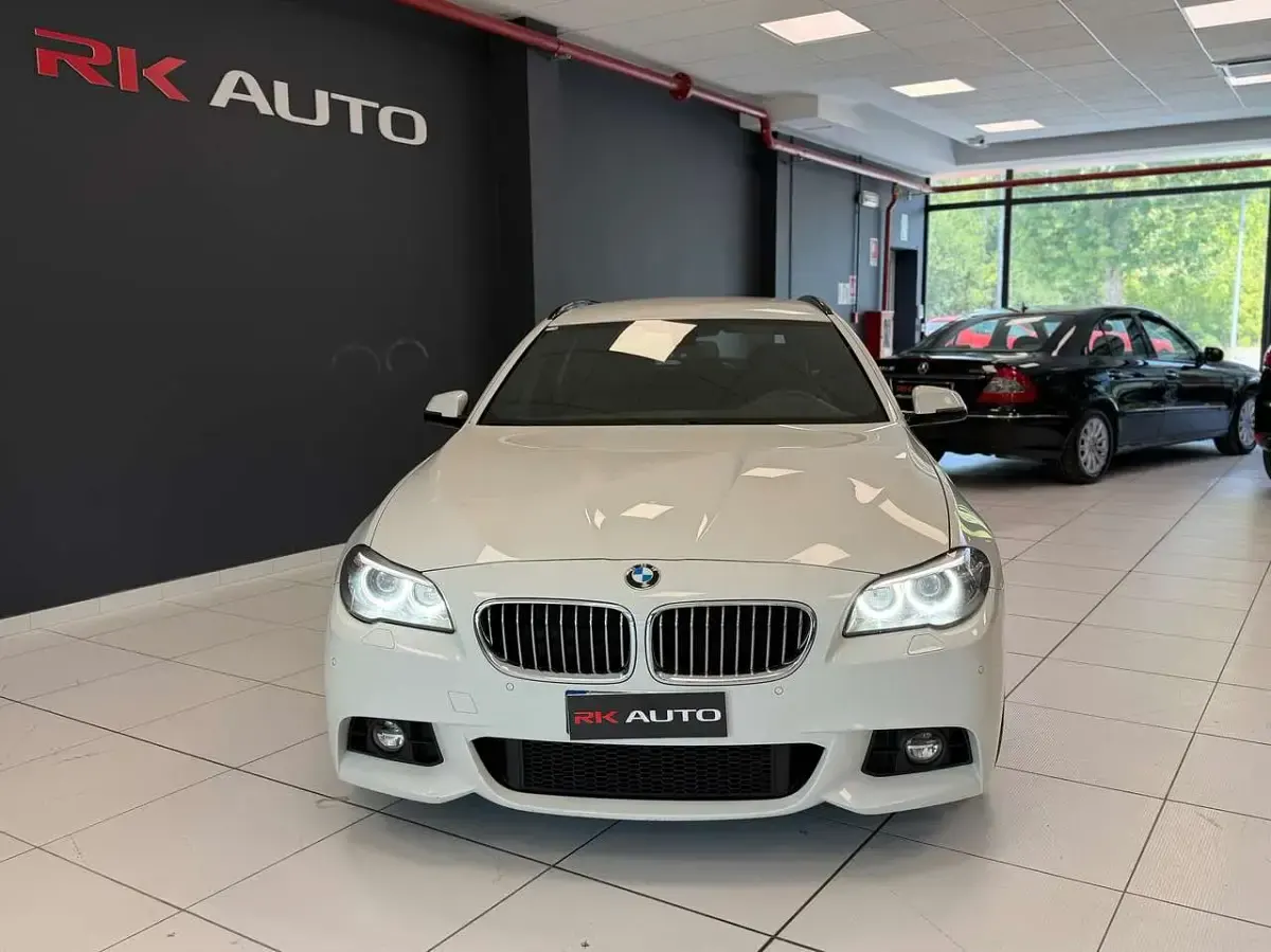 Usata BMW 520 M Sport 184 CV (135 kW) 2014 Bianco Station wagon