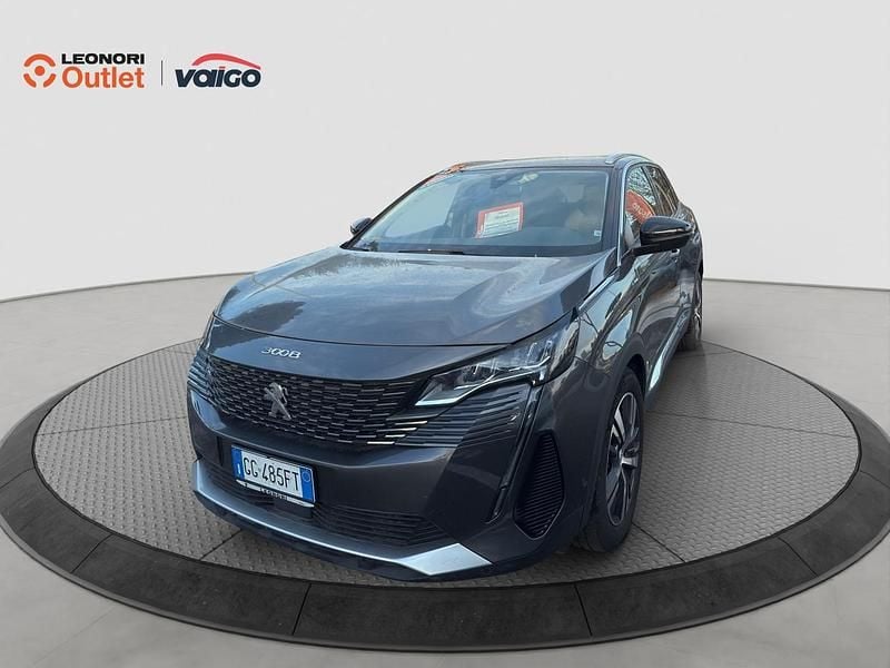Usata Peugeot 3008 Allure 181 CV (133 kW) 2021 Grigio platinum SUV