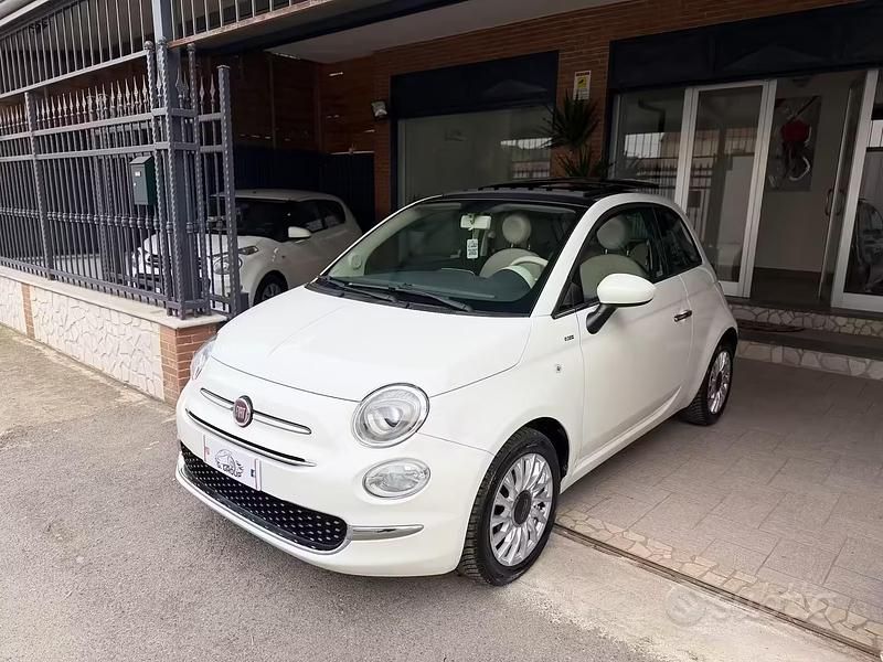 Usata Fiat 500 Lounge 69 CV (50 kW) 2017 Bianco Berlina