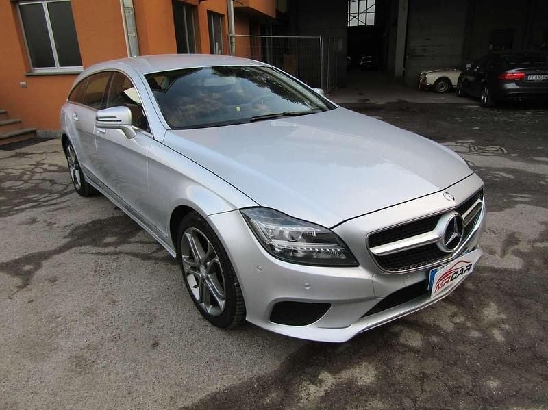Usata Mercedes CLS250 Shooting Brake 204 CV (150 kW) 2015 Argento metallizzato Station wagon