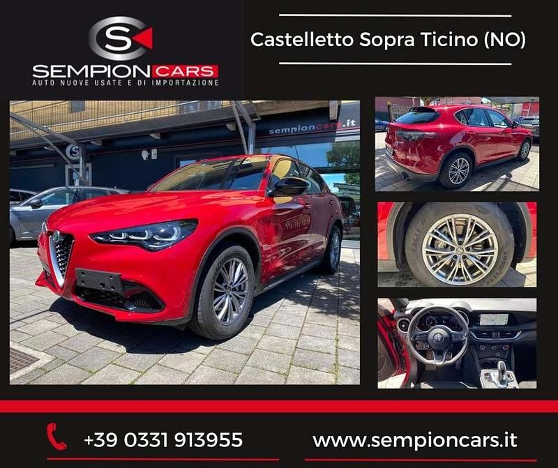 Usata Alfa Romeo Stelvio Super 160 CV (117 kW) 2023 Rosso SUV