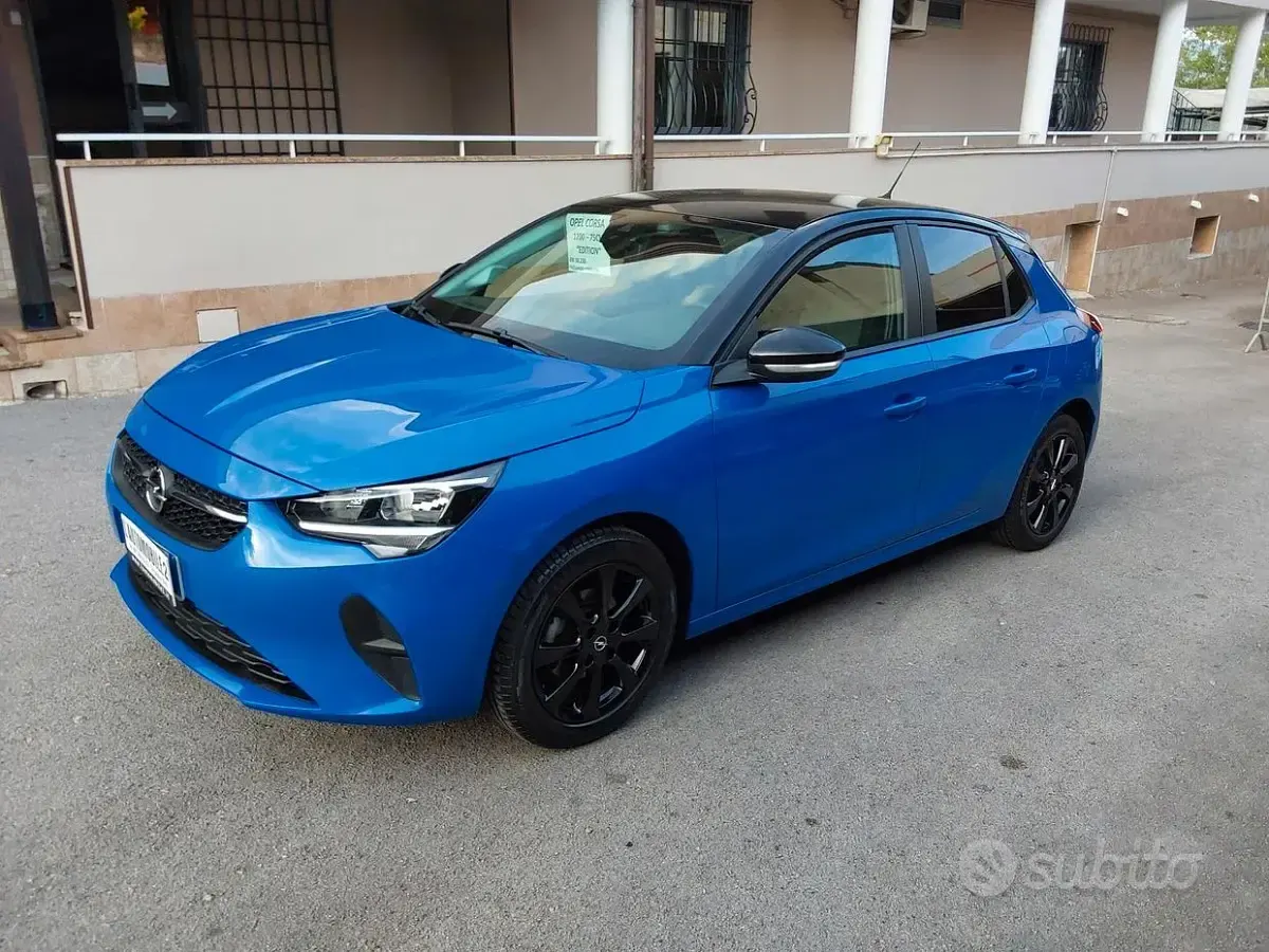 Używany Opel Corsa Edition 75 KM (55 kW) 2023 Niebieski Hatchback