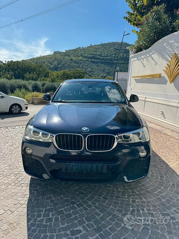 Usata BMW X4 Efficient Dynamics 190 CV (139 kW) 2014 Blu SUV