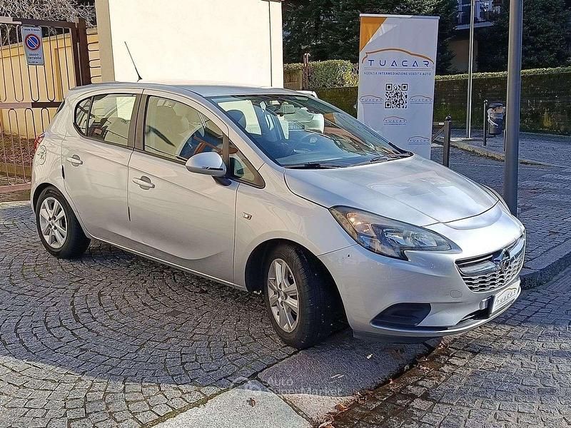 Usata Opel Corsa 69 CV (50 kW) 2015 Grigio Utilitaria
