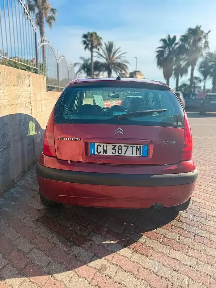 Usata Citroën C3 60 CV (44 kW) 2005 Rosso Utilitaria